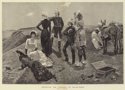 Revisiting the Trenches of Tel-el-Kebir by Richard Caton Woodville junior